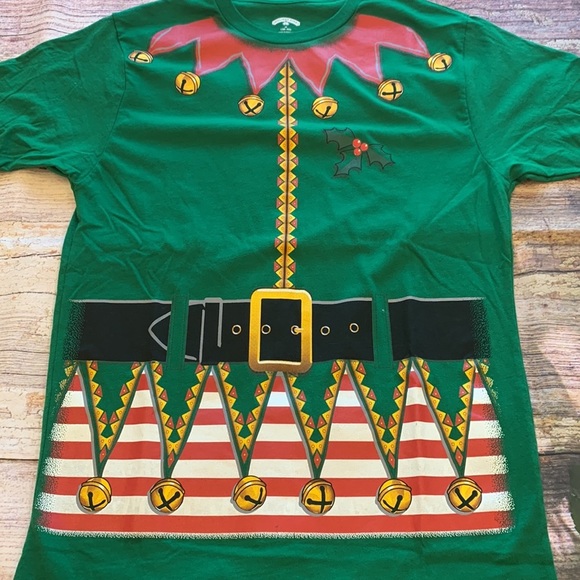 Holiday Time Elf Tee • Sz M - Picture 4 of 9